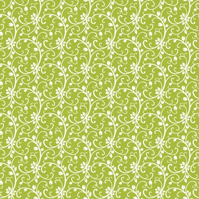 Seamless Green European Pastoral Style Floral Pattern Wallpaper Wall Cloth Wall Cloth