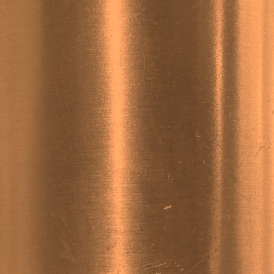 Red bronze brushed stainless steel polished metal plate