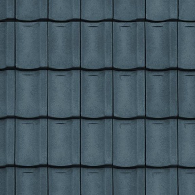 Seamless Chinese Building Roof Blue Clay Asphalt Tiles