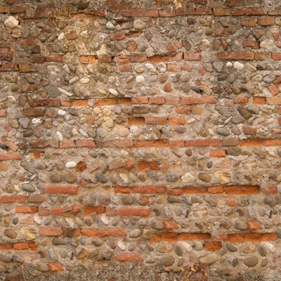 Seamless aging old red brick wall outdoor wall tiles