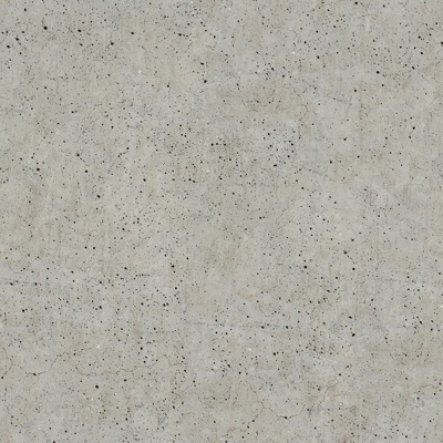 Seamless gray concrete micro-cement wall