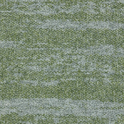 Green linen carpet