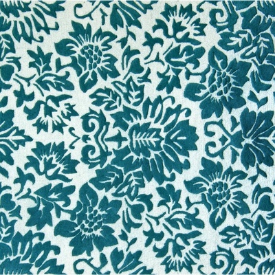 Blue Pattern Carpet