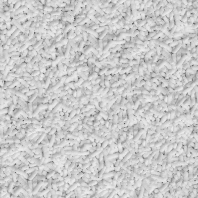 White plush carpet