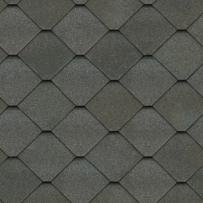 Seamless villa building roof asphalt tiles