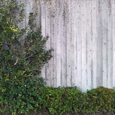 Seamless old concrete cement building exterior wall