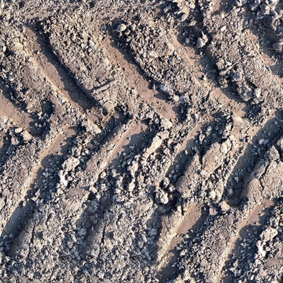 Seamless sandy soil road ground