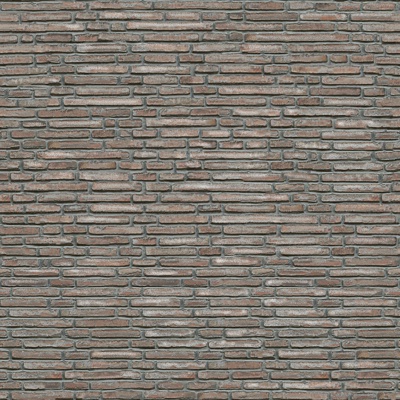 Seamless Aging Old Black Grey Green Brick Wall Outdoor Wall Tiles