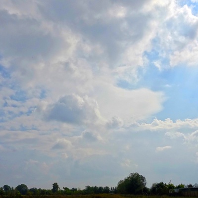 Cloudy sky landscape landscape