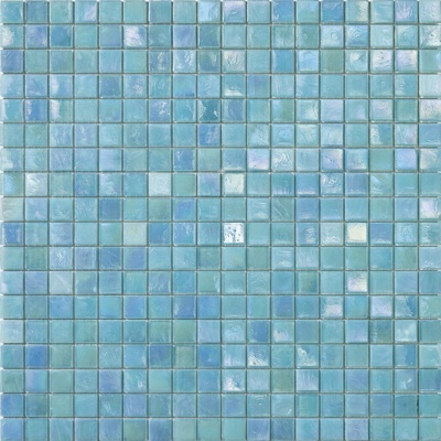 blue mosaic tile