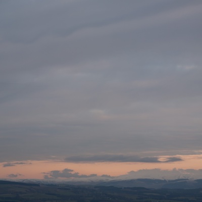 Cloudy blue sky landscape landscape