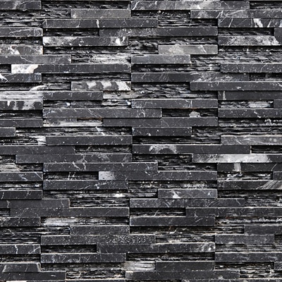 Modern new Chinese culture stone black culture stone rubble stone rubble stone washed stone wall tile