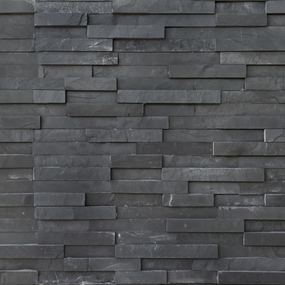 Modern new Chinese culture stone black culture stone rubble stone rubble stone washed stone wall tile