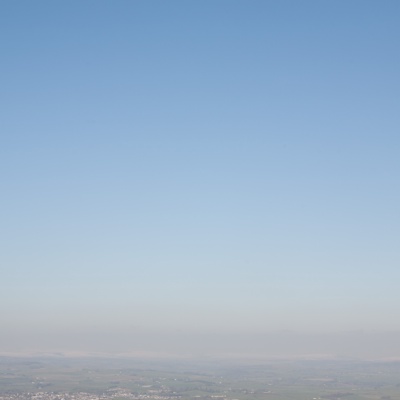 Cloudy blue sky landscape landscape