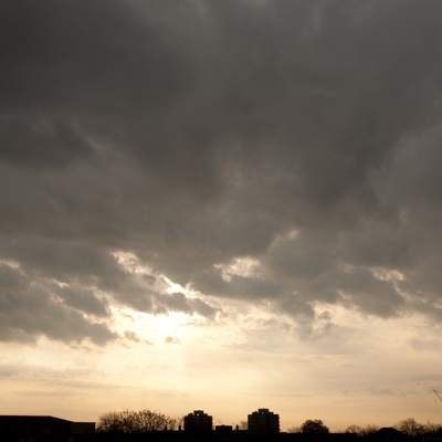 Cloudy sky landscape landscape