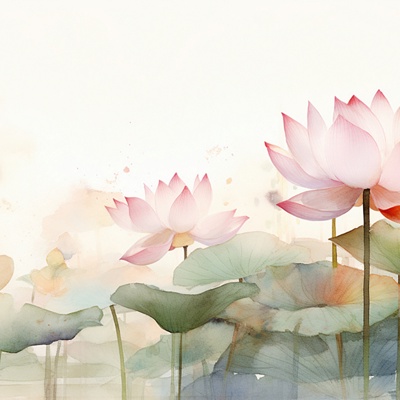 Chinese lotus wallpaper