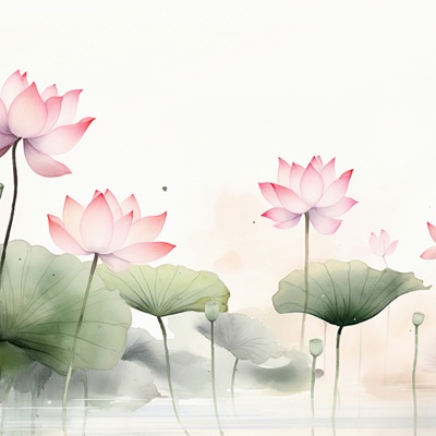 Chinese lotus wallpaper