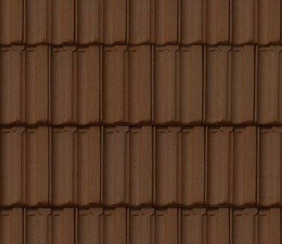 Seamless Chinese Building Roof Red Clay Asphalt Tiles