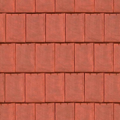 Seamless Chinese Building Roof Red Clay Asphalt Tiles