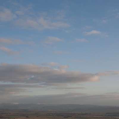 Cloudy blue sky landscape landscape