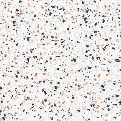 Colored terrazzo stone