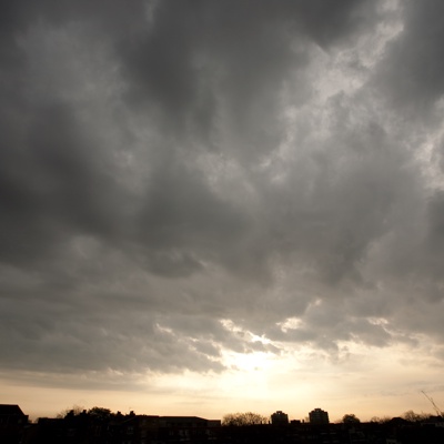 Cloudy sky landscape landscape