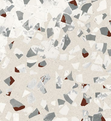 gray terrazzo stone