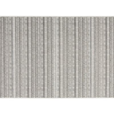 Silver gray line carpet