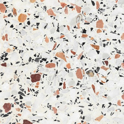 colored terrazzo