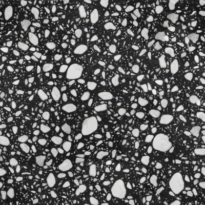 black and white seamless terrazzo