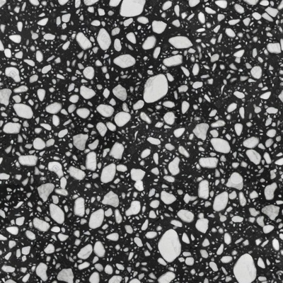 black and white seamless terrazzo