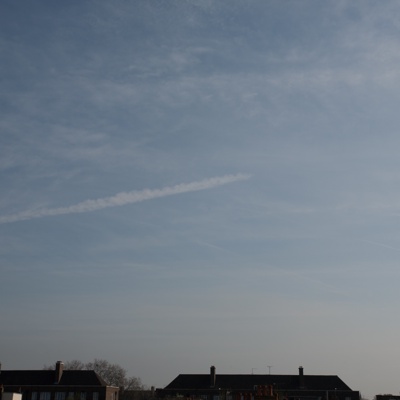 Cloudy blue sky landscape landscape