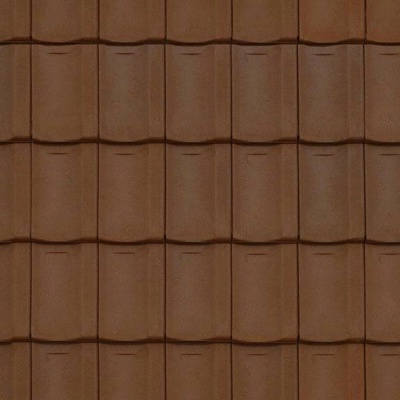 Seamless Chinese Building Roof Red Clay Asphalt Tiles