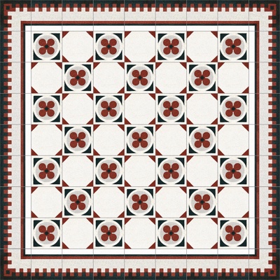 Seamless modern cement concrete marble stone geometric mosaic pattern ceramic tile tile floor tile wall tile