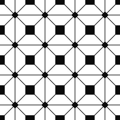 Black and white mosaic long lattice floor tile Black and white plaid mosaic tile Black and white mosaic floor tile tile tile