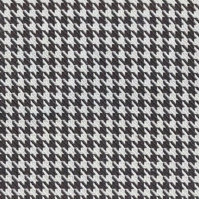 Black and White Houndstooth Fabric Plaid Geometric Striped Fabric