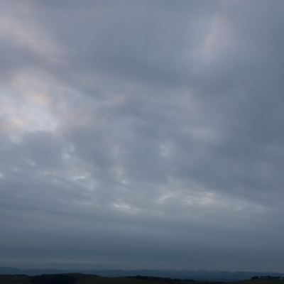 Cloudy blue sky landscape landscape