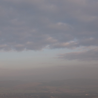 Cloudy blue sky landscape landscape