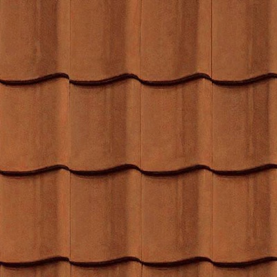 Seamless Chinese Building Roof Red Clay Asphalt Tiles