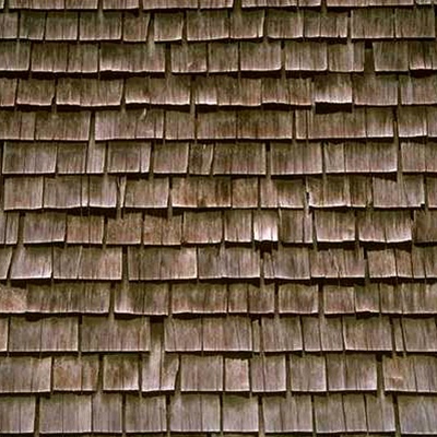 Brown Fish Scale Tile Roof Roof