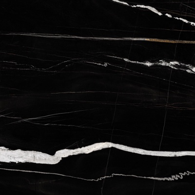 Lauren Black Gold Luxury Stone Marble Rock Slab Tile