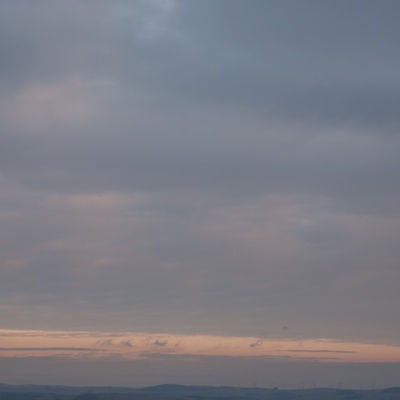 Cloudy blue sky landscape landscape