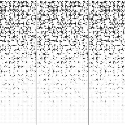 Black and white gradient perforated aluminum plate metal perforated plate perforated plate perforated metal plate gradient punching