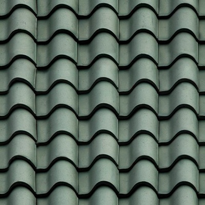 Green Roof Roof Tile Glazed Tile