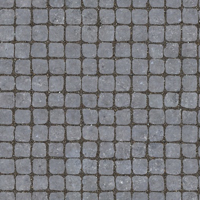 Seamless gray square parquet floor tile sidewalk road ground street square paving