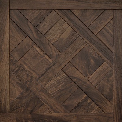 Dark Parquet Wood Floor