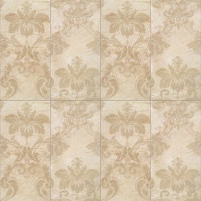 Seamless modern beige marble stone geometric stitching patchwork pattern ceramic tile floor tile wall tile