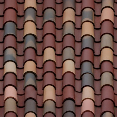 Red Roof Roof Tile Glazed Tile