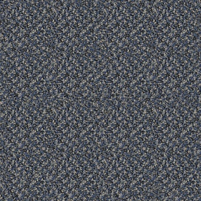 Seamless blue and gray mixed color plush office carpet