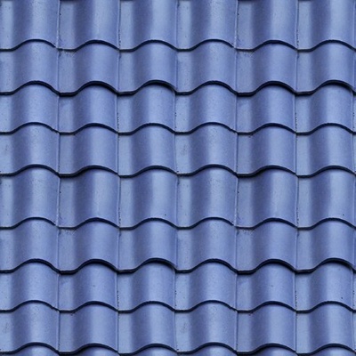 Blue Roof Roof Tile Glazed Tile